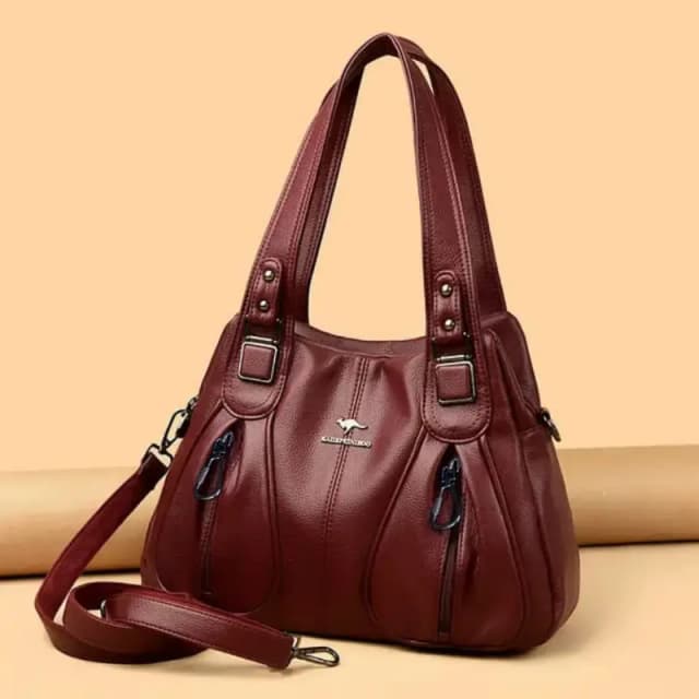 Restock 
Remind Order Fast 
 kangroo high quality BAG With Unique Handle FOR GIRLS 


 SHOULDER BAG
 Long Handle
 Front 2 pocket
 2 zipper
 MATERIAL : Rexgine
 BRAND *kangroo*
 5 COLOR
/- Each Only

Most Demanding Article

Bulk Quantity Available