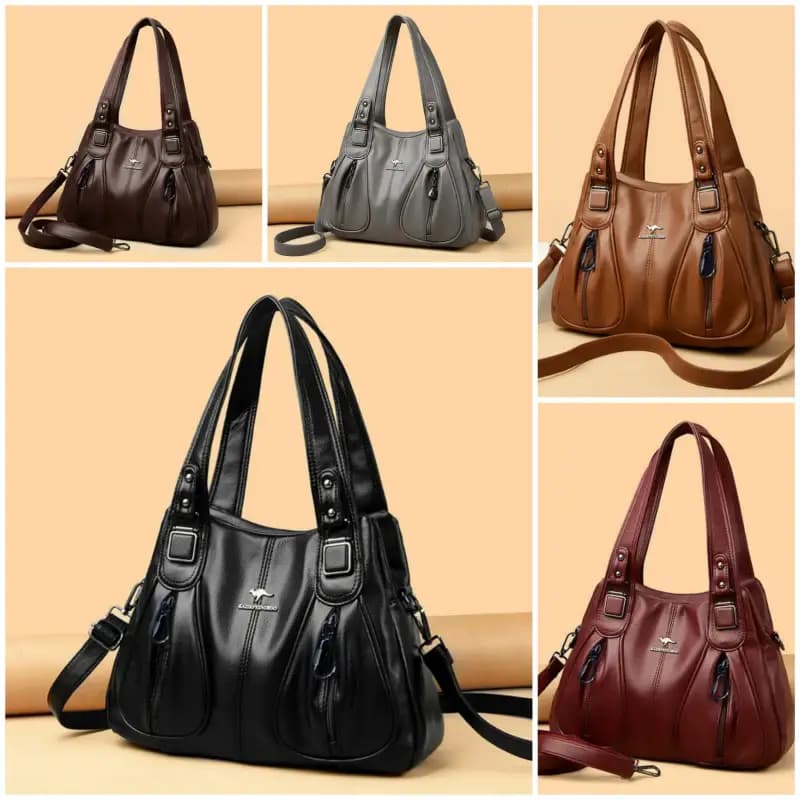 Restock 
Remind Order Fast 
 kangroo high quality BAG With Unique Handle FOR GIRLS 


 SHOULDER BAG
 Long Handle
 Front 2 pocket
 2 zipper
 MATERIAL : Rexgine
 BRAND *kangroo*
 5 COLOR
/- Each Only

Most Demanding Article

Bulk Quantity Available
