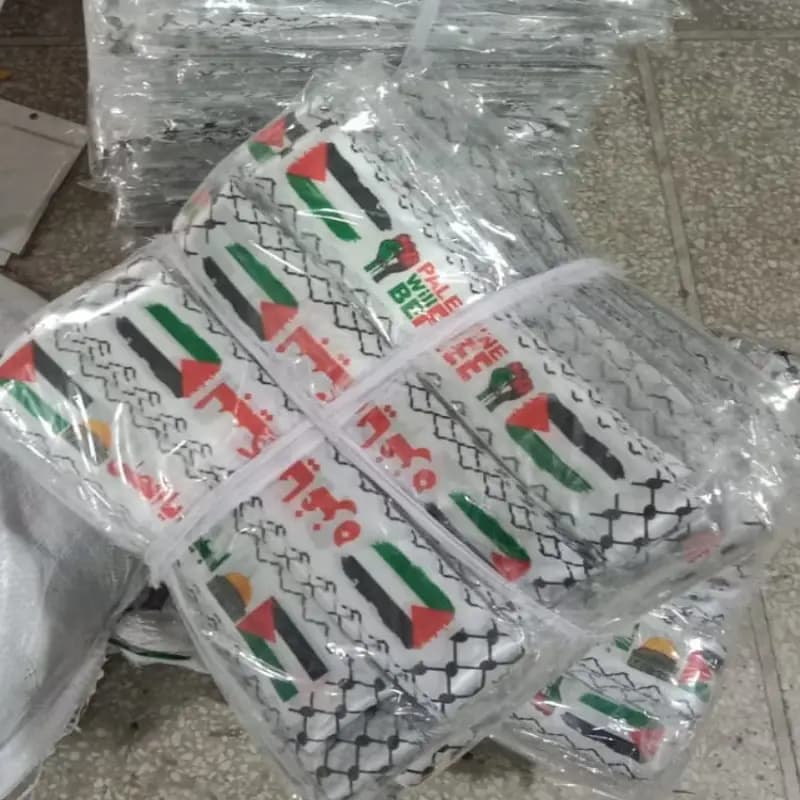Palestine Flag Mata Patti & Shoulder Strips  Patriotic Accessories for Events & Protests