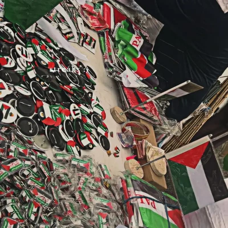 Palestine Flag badges & Shoulder Strips  Patriotic Accessories for Events & Protests